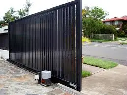 Puerta automática exterior